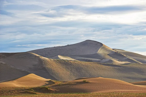 Dunas Areia Deserto Gobi Mongólia Ásia — Fotografia de Stock