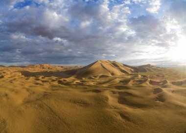 Gobi çöl kumulları. Moğolistan, Asya