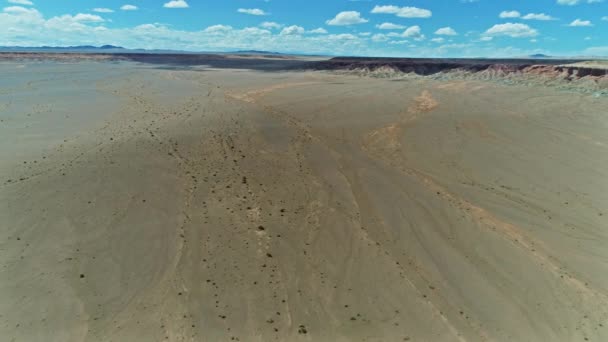 Sande Der Mongolischen Wüste Natürlicher Hintergrund — Stockvideo