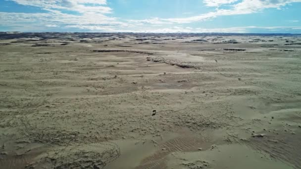 Sables du désert mongolien, fond naturel .