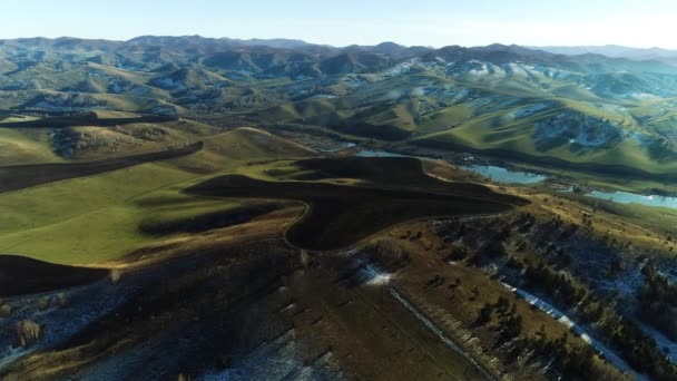 Altai Dağları Peyzaj Rusya — Stok video