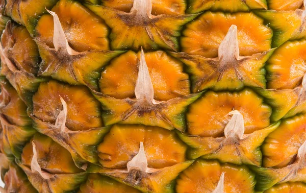 Tekstury Dojrzały Ananas — Zdjęcie stockowe
