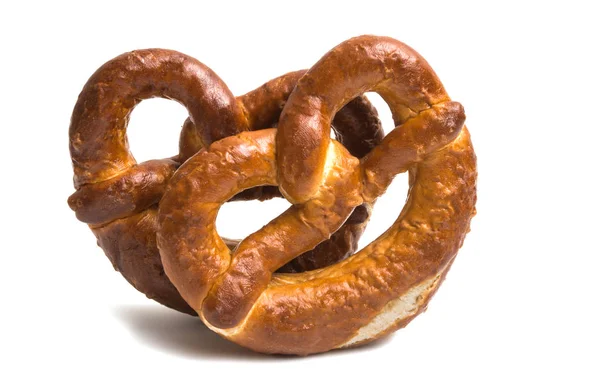 simit beyaz arkaplanda izole edildi