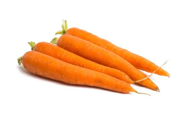 Carrots Isolated White Background — Stock Photo, Image