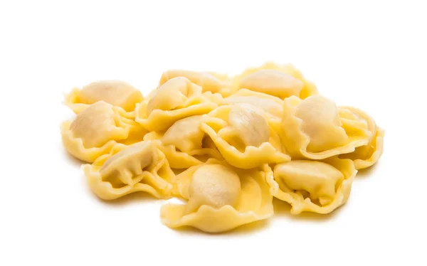 Ravioli Isolati Fondo Bianco — Foto Stock