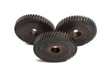 izole üzerinde beyaz arka dişli