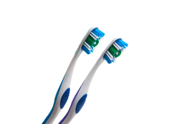 Zahnbürste Isoliert Auf Weißem Hintergrund — Stockfoto