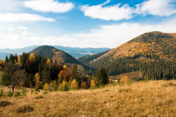 Beautiful Autumn Landscape Mountains — Stock Photo, Image