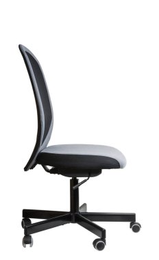 Ofis sandalyesi beyaz arkaplanda izole edildi