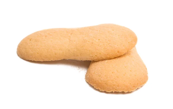 Bastoncini Biscotto Isolati Sfondo Bianco — Foto Stock