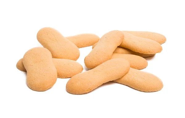 Palitos Galletas Aislados Sobre Fondo Blanco — Foto de Stock