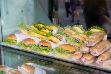 Hamburger, sandviç içinde Mağazası