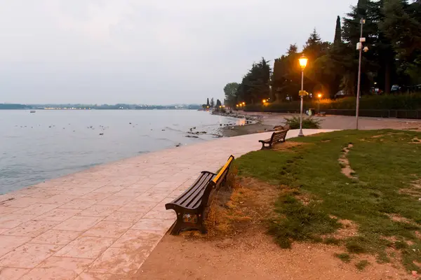 Temprano Mañana Lago Garda — Foto de Stock