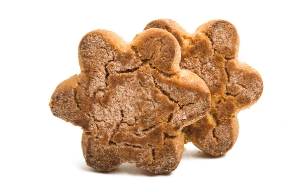 Spanish Cookies Isolated White Background — Stock Photo, Image