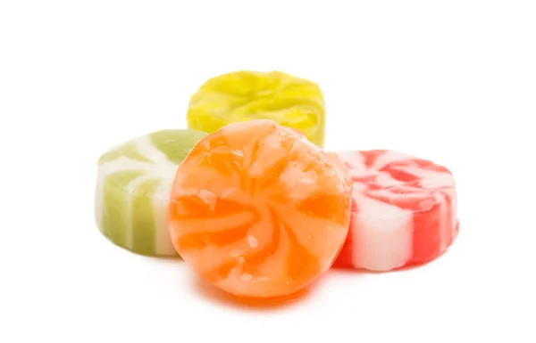 Candy Caramel Isolated White Background — Stock Photo, Image