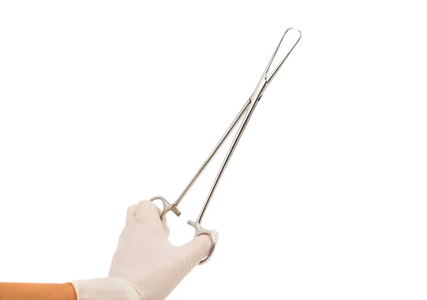 Surgical Instrument Isolated White Background — Stock Photo, Image