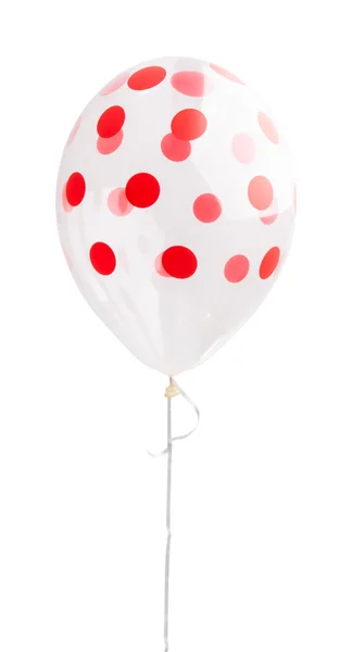 Balão Isolado Sobre Fundo Branco — Fotografia de Stock