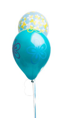 Beyaz arka plan üzerinde izole balon