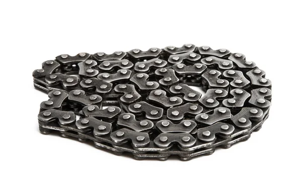 Bicycle Chain Isolated White Background — Stock Photo, Image