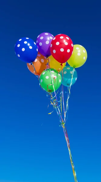 Ballons Contre Ciel Bleu — Photo