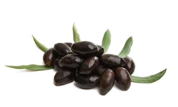 Olives Isolated White Background — Stock Photo, Image