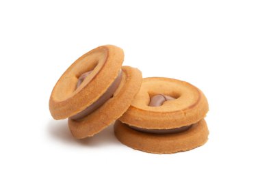 bir kalp ve beyaz zemin üzerine çikolata ile çift tanımlama