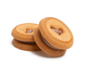 bir kalp ve beyaz zemin üzerine çikolata ile çift tanımlama