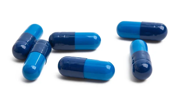 Medical capsules isolated — Stock Photo, Image