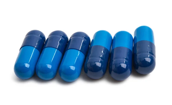 Medical capsules isolated — Stock Photo, Image