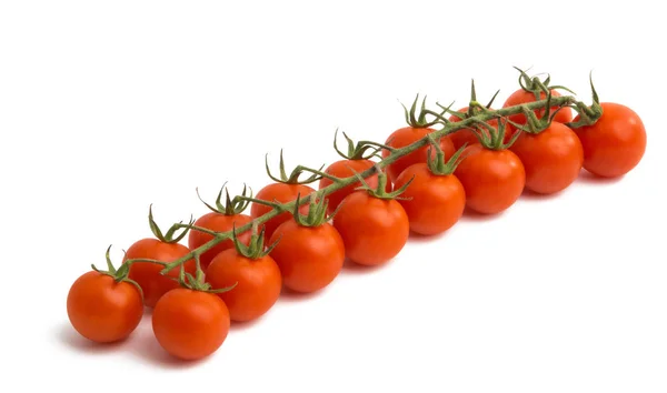 Cherry Tomaten geïsoleerd — Stockfoto