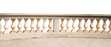 railing isolated  clipart