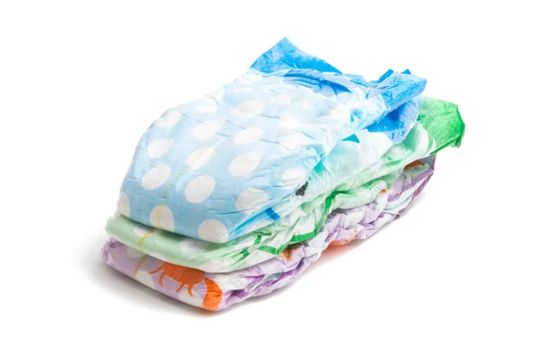 Baby diapers isolated — Stock Photo, Image