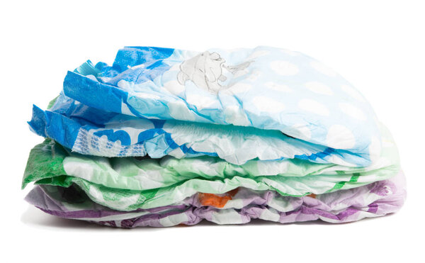 подгузники изолированы
 