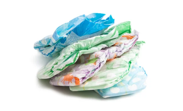 Baby diapers isolated — Stock Photo, Image