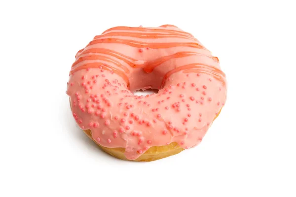 Donuts in glazuur geïsoleerd — Stockfoto
