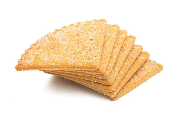 Biscoitos de açúcar isolados — Fotografia de Stock