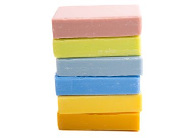 Marsilya el yapımı Sabun izole 