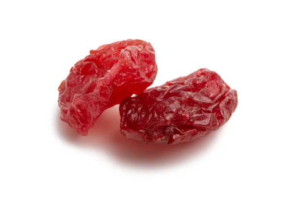 Raisins secs rouges isolés — Photo
