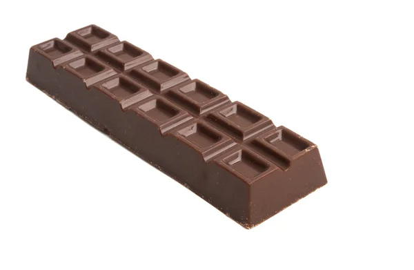 Chocolade bar geïsoleerd — Stockfoto