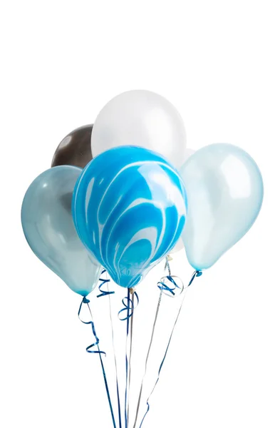 Helium ballonnen geïsoleerd — Stockfoto