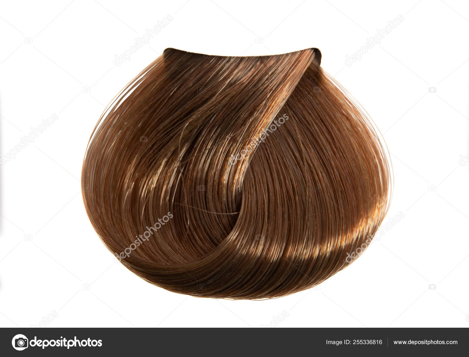 Colored Lock Of Hair Isolated Stock Photo C Ksena32 255336816