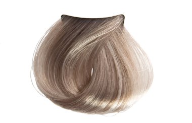 saç renkli kilit izole