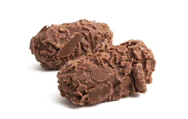 Chocolate truffle isolated — Stock Photo, Image
