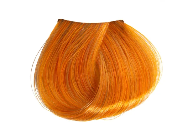 Lucchetto colorato di capelli isolati — Foto Stock