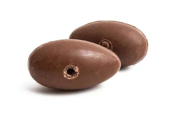 Chocolate egg isolated — Stock Photo, Image