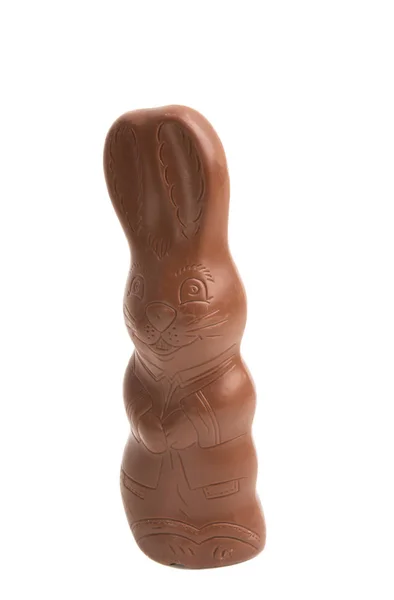 Chocolade bunny geïsoleerd — Stockfoto