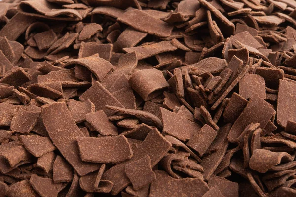 Gocce di cioccolato da vicino — Foto Stock