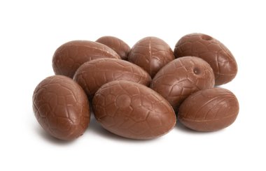 çikolata yumurta izole 