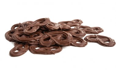 çikolata kraker izole 