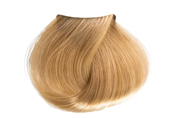 Cabello de color rizo aislado — Foto de Stock